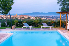 LUXURY VILLA SALTWATER POOL 35min FROM CORTONA